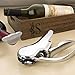 Silver wine opener with Metal foil cutter by Shenkitchen