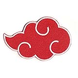Dawn Red Cloud Anime Embroidered Iron On Patch