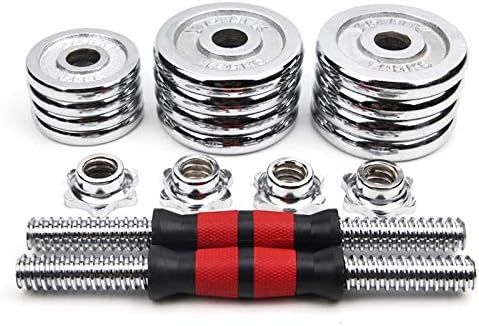 Adjustable Dumbbells 15KG Adjustable Weight Dumbells Fitness Dumbbell Electroplating Weight Bars Gym Dumbells Barbell Set for Men Body Building hot