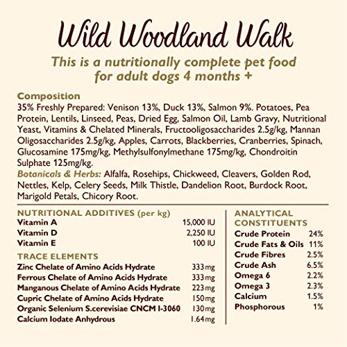 Lily's Kitchen DWW13 Hond Volwassen Hertenvlees en Eend 1kg - Afbeelding 4