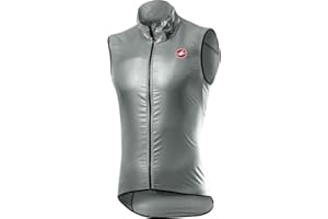 CASTELLI Men’s Aria Vest, Ultralight HIghly Packable Wind Protection for Commuting, Road Cycling and Biking
