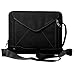 Padwa Lifestyle Shockproof Soft Sleeve Pouch Carrying Envelope Bag Case with Handle Shoulder Strap Zipper for iPad Air2/ iPad Air/iPad 4/ iPad 3/ iPad 2/ iPad Samsung 10.1 Inch Tablet PC (Black)