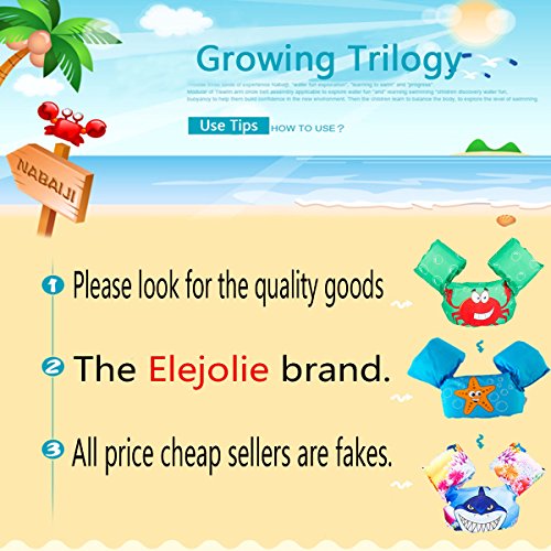 Elejolie-Child-Life-Jacket-Learn-to-Swim-Aid-Floatation-Life-Vest-for-KidsToddlers-Swim-Safty-Aid-22-66lbs
