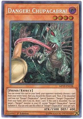 Amazon 遊戯王 英語版 Mp19 En138 Danger Chupacabra 未界域のチュパカブラ プリズマティックシークレットレア 1st Edition トレカ 通販