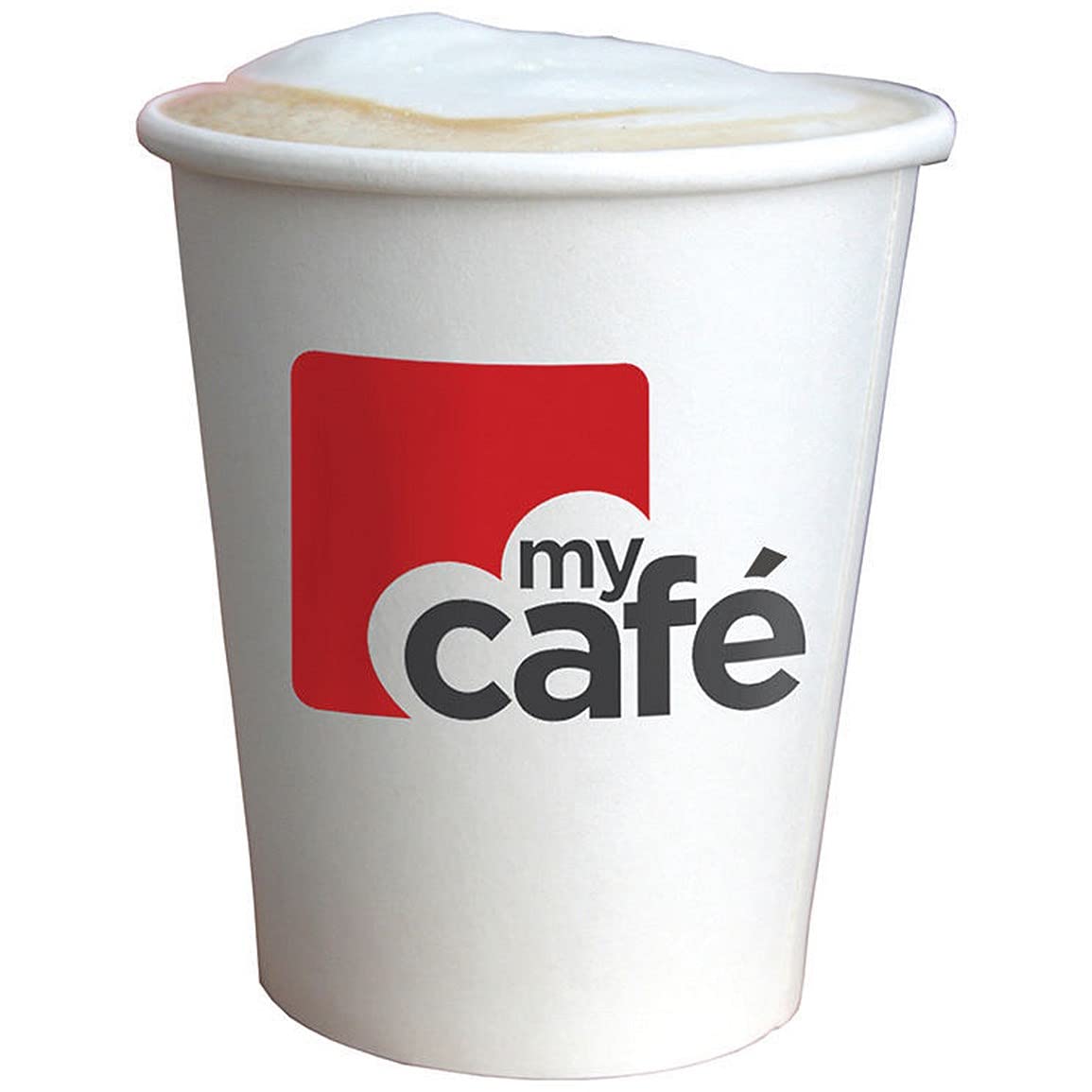 Mycafe 12Oz Single Wall Hot Cups (Pack of 50) HVSWPA12V