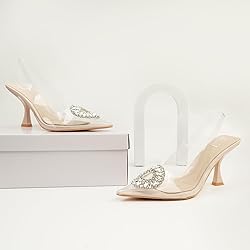 JENN ARDOR Slingback Pumps Pointed Closed Toe