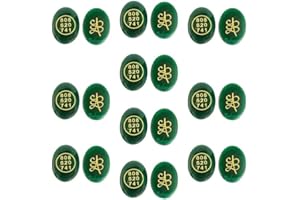 FIRSTRAY Pre-Energized Green Jade Zibu Coin to Attract Money Cash Flow & Wealth. Certified. Angle Number & Zibu Symbol of Abu