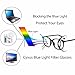 Cyxus Blue Light Blocking Glasses Women Men Computer Gaming Square Glasses UV400 Protection Anti Eyestrain