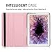 kwmobile Rotating Case Compatible with Samsung Galaxy Note 10.1 N8000 / N8010 - Case PU Leather Tablet Cover with Stand - Rose Gold