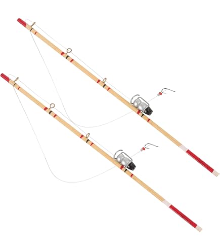 Dollhouse Miniature 1:12 Scale Fishing ROD #G8137 : Toys & Games