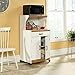 Sauder Universal Oven Cart, Soft White finish