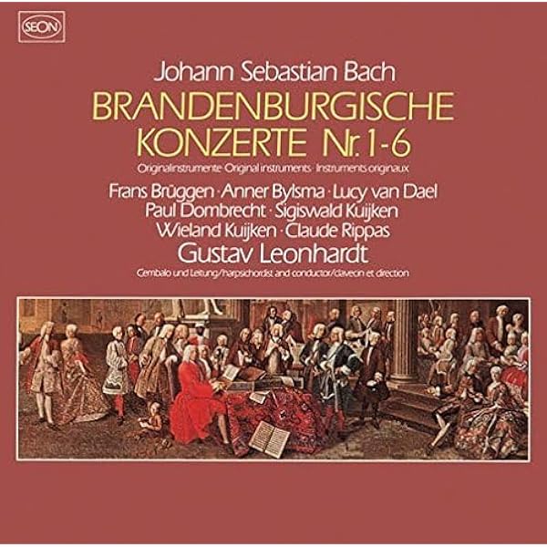 Johann Sebastian Bach, Frans Bruggen, Gustav Leonhardt, Anner
