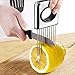 YIJIA Onion Holder, Stainless Steel Onion Chopper Slicer Vegetable Tool