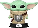 Funko POP Star Wars Mandalorian & Grogu Grogu Mudhorn Armor 3.75in view 2