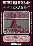 Texas A&M Aggies 2013 Vintage Football Calendar by 