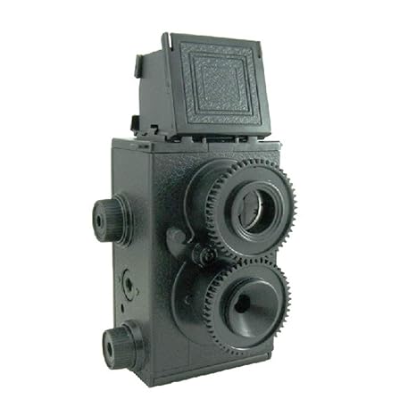 Pixco DIY TLR - Cámara réflex de Doble Lente (35 mm, Gakken Lomo ...