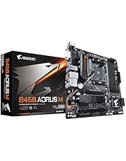 GIGABYTE B450 AORUS M (AMD Ryzen AM4/Micro ATX/M.2 Thermal Guard/HDMI/DVI/USB 3.1 Gen 2/DDR4/Motherboard)