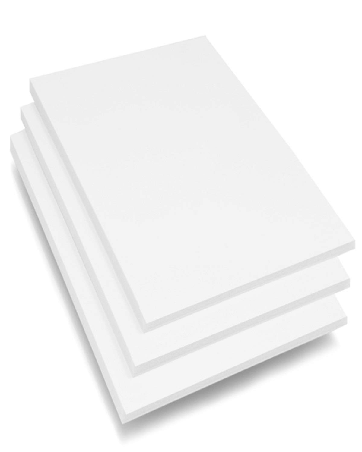 A4 Foam Board 3MM, White, 15 Sheets, Poster Board, Acid Free, Double Sided, Sign Board Foamboard Sheets for Mounting, Crafts, Modelling, Art, Display, Presentation