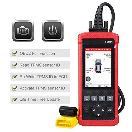 LAUNCH TS971 TPMS Relearn Reset Activation Tool with OBD2 Full Function Car Diagnostic Scan Tool Code Reader