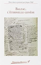 Balzac, l'éternelle genèse