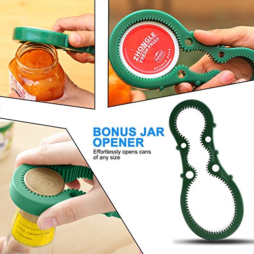 Foho Electric Can Opener, Smooth Soft Edge Electric Can Opener for Any Size with One-Button Manual Start / Stop, Best Kitchen Gadgets for Arthritis and Seniors - Thumbnail 6