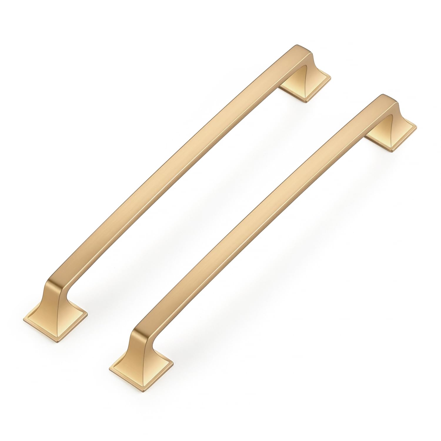 Photo 1 of Ravinte 1 Pack Solid 7-1/2" Square Foot Arch Pulls Kitchen Cabinet Handles Champagne Bronze Drawer Pulls Kitchen Cabinet Hardware for Cupboard Handles