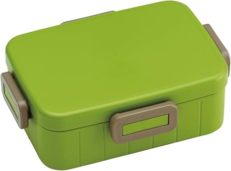 Amazon 4点ロック ランチボックス 650ml 弁当箱 アースカラー モスグリーン 日本製 Yzfl7 弁当箱 オンライン通販