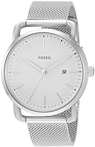 Fossil Women's Silvertone Small Round Face Bracelet Watch