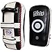 Fairtex Curved MMA Muay Thai Pads for Punching, Blocking, Kicking,Punch, Hitting |Light Weight & Shock Absorbent Boxing Mitts | Extra Padding for Sparring - Black/Yelloe(White, Pair)