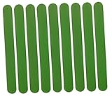 TheAwristocrat 9 Green Silicone Slap Bracelets - Soft & Safe for Kids Boys & Girls Party Favors - Durable