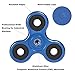 Opard Tri Fidget Spinner Hand Over 2 Minutes Spinning Toy Aluminum Alloy for Child and Adult (Blue)