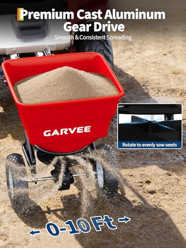 Heavy Duty 130 lbs Tow-Behind Broadcast Spreader photo 11