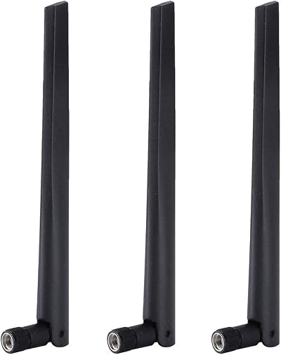 VBESTLIFE 3x 5dBi Dual-Band WiFi Router Antennas SMA for ASUS RT-AC68U AC66U