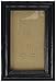 Craig Frames 200ASHBK 8 by 12-Inch Picture Frame, Wood Grain Finish, 0.75-Inch Wide, Black