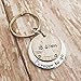 25 Years Down and Forever To Go Key Chain for Your 25th Anniversary Gift with a Wedding Year Quarter for Men or Women