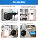 Spy Camera,Hidden Camera 1080P HD Mini USB Camera Home Security Camera Nanny Cam Surveillance Camera Best Spy Camera Wall Charger US Plug Wireless Hidden Spy Cam with WiFi Remote View,Motion Detection