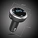 Wireless In Car Bluetooth FM Transmitter, MP3 Player Radio FM Transmitter Wireless Bluetooth Hands-free with Dual USB Charger