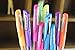 heartybay Colored Gel Pens Flash and Bright Colored for Adult Coloring Book Drawing Pens for Sketch Gel Pen Set, 12 Assorted Colors