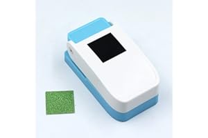 Perforatrice carrée de 2,5 cm - Perforatrice pour travaux manuels - Outil de découpe d'angle manuel robuste pour scrapbooking