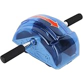 CfoPiryx Ab Roller for Abs Workout Abdominal Exercise Rollers, Abdominal Roller 4 Wheels Muscle Exerciser Fitness Training Rollers, for Men Women Gym Exercise Fitness