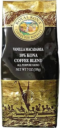 Royal Kona vanilla macadamia nuts 7oz (198g)