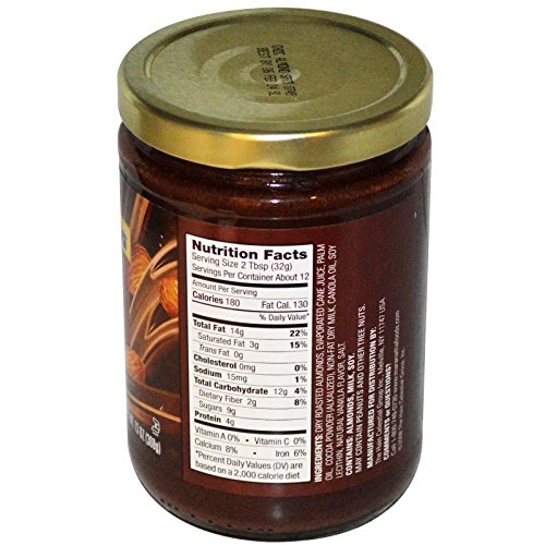 MaraNatha Dark Chocolate Almond Spread - 13 oz