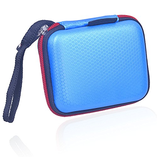 Rancco Samsung T5/ T3 EVA Case & Silicone Protective Bag Comb, Water-resistant Shockproof Travel Carry Pouch for Samsung T5/ T3/ T1 Portable SSD Hard Drive(250G 500G 1T 2T)