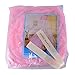 Housweety New Round Sequins Curtain Dome Bed Canopy Netting Mosquito Net (Pink)