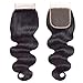 10A Human Hair Body Wave Unprocessed Virgin Free Part Brazilian Body Wave Lace Natural Color (8Inch)