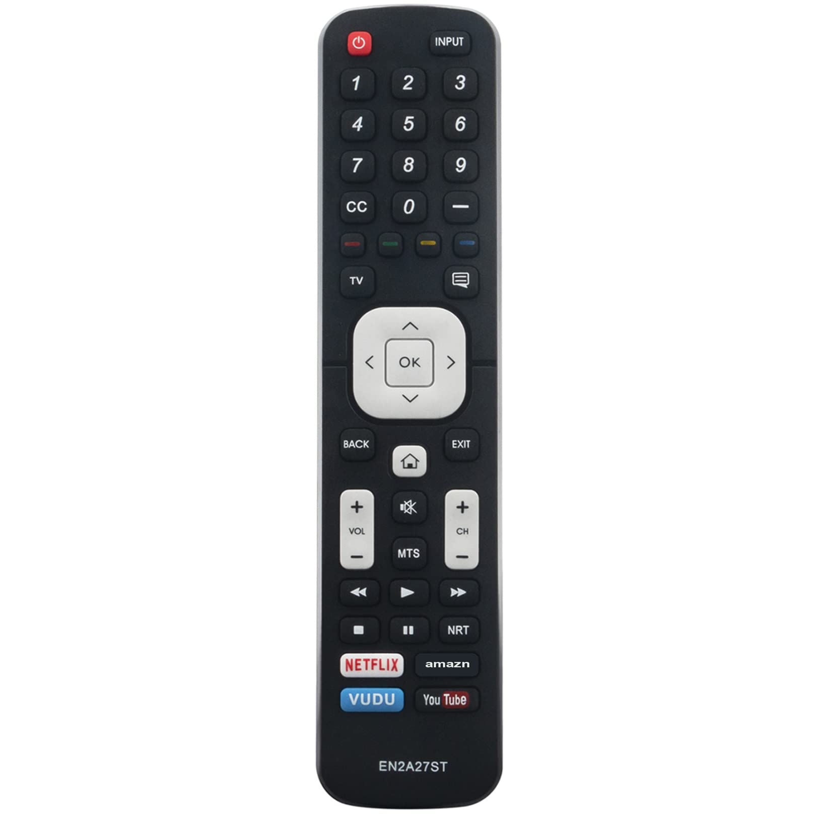 Photo 1 of EN2A27ST Replace Remote Control fit for Sharp TV 4K Ultra LED Smart HDTV LC-32P5000U LC-32Q5000U LC-40N50 LC-40N5000U LC-40P5000 LC-40P5000U LC-40Q5000U LC-43P5000 LC-43P5000U LC-43Q5000U LC-43Q620U