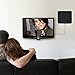 TV Antenna, Masione Antenna, HDTV Antenna, Indoor Amplified TV Antenna 50 Miles Range with Detachable Amplifier Signal Booster and 10FT High Performance Coaxial Cable, Super Thin, Black