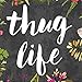 Alamana Thug Life Doormat Floor Mat Rug Indoor/Outdoor/Front Door Mats Non Slip