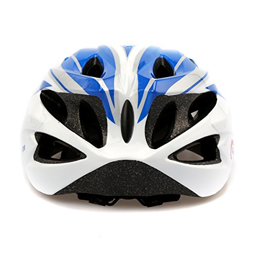 Crazy Mars Ultralight Stable Road/Mountain Mens/Womens Bike Helmet-blue+white