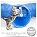 Cat Tunnel Toy - Collapsible 3 Way Tube for Kitty Exercise, Entertainment and Run. Like Christmas and Catnip for Kittens. Best Play House to Help Stop Meowing and Scratching